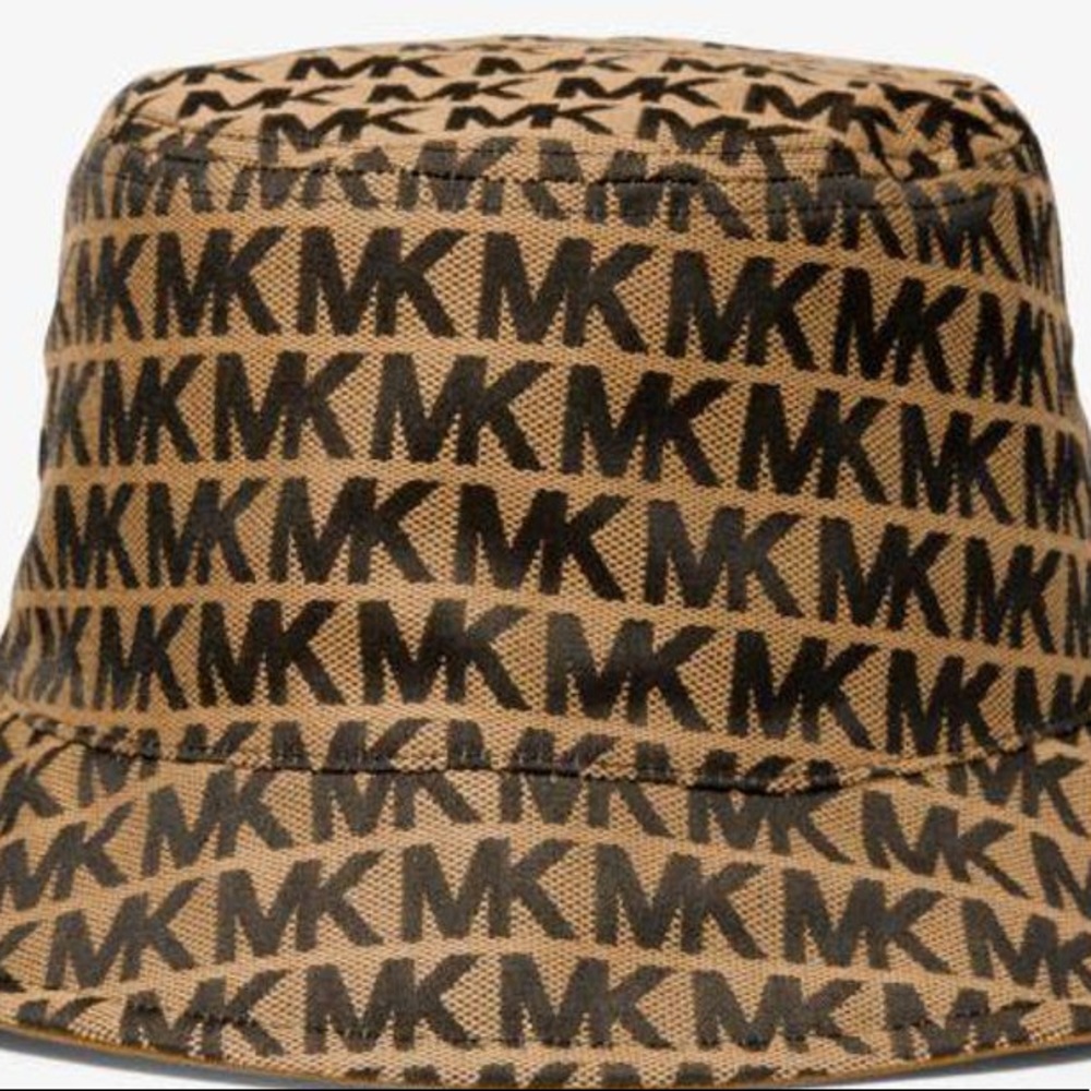 Michael Kors (one size) brown & black bucket hat